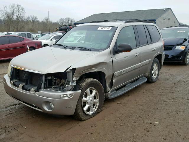 1GKDT13S432192788 - 2003 GMC ENVOY BEIGE photo 2