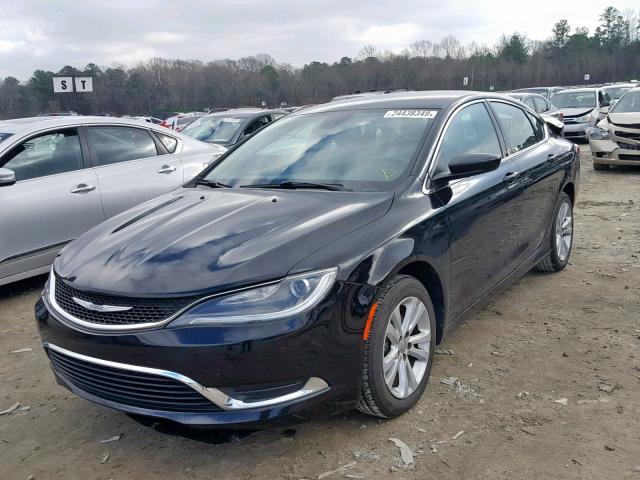 1C3CCCAB5HN511664 - 2017 CHRYSLER 200 LIMITE BLACK photo 2