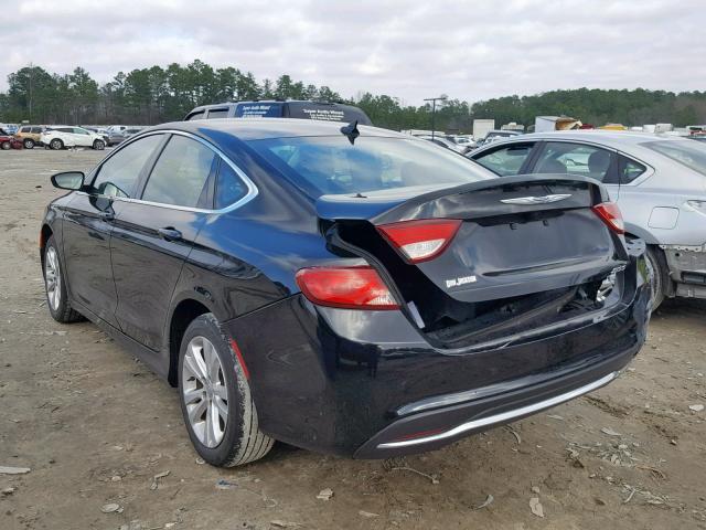 1C3CCCAB5HN511664 - 2017 CHRYSLER 200 LIMITE BLACK photo 3