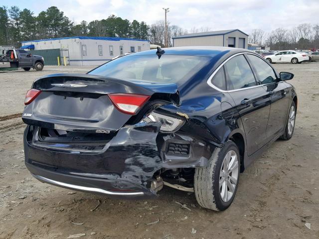 1C3CCCAB5HN511664 - 2017 CHRYSLER 200 LIMITE BLACK photo 4