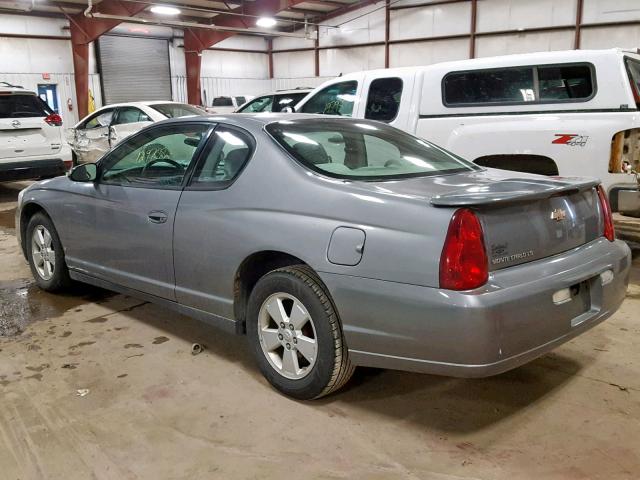 2G1WJ15N779148575 - 2007 CHEVROLET MONTE CARL GRAY photo 3