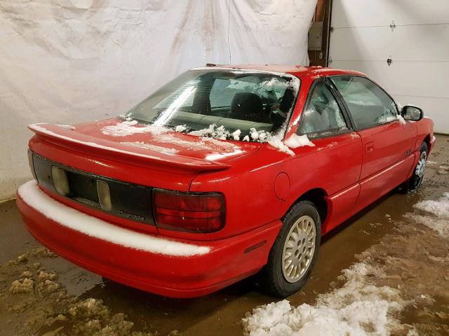 1G3NL12T9VM324414 - 1997 OLDSMOBILE ACHIEVA SC RED photo 4