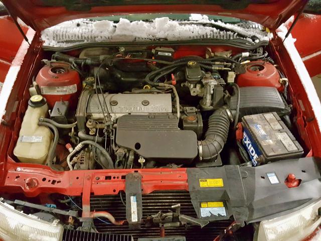 1G3NL12T9VM324414 - 1997 OLDSMOBILE ACHIEVA SC RED photo 7