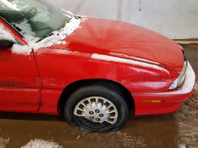 1G3NL12T9VM324414 - 1997 OLDSMOBILE ACHIEVA SC RED photo 9