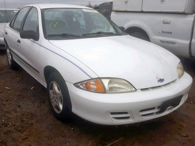 1G1JC524617364305 - 2001 CHEVROLET CAVALIER B WHITE photo 1