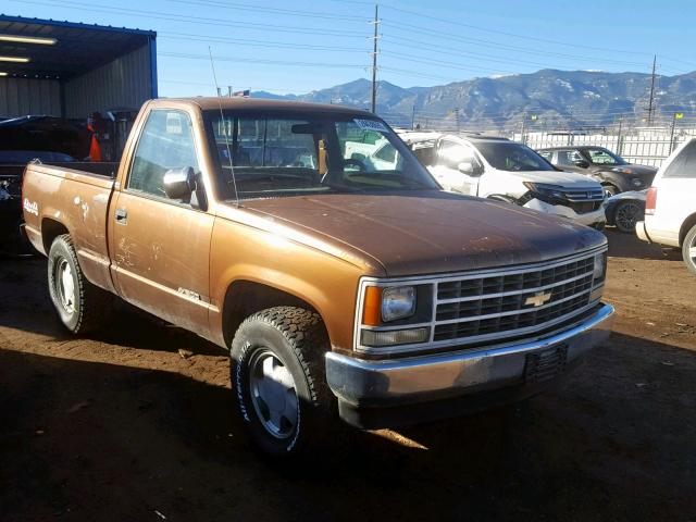 1GCDK14H9KZ238221 - 1989 CHEVROLET GMT-400 K1 BROWN photo 1