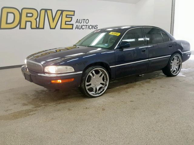 1G4CW52K9W4625114 - 1998 BUICK PARK AVENU BLUE photo 2