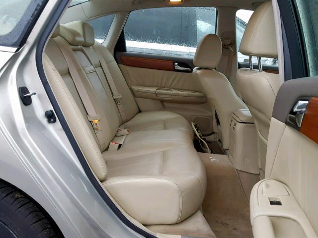 JNKAY01E56M107830 - 2006 INFINITI M35 BASE BEIGE photo 6