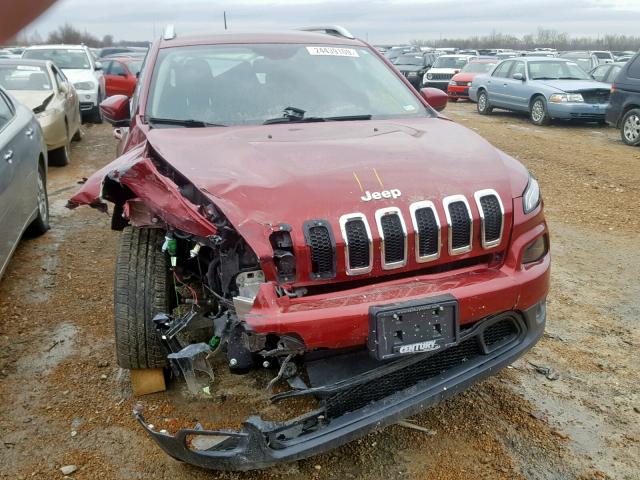 1C4PJLCS5FW537088 - 2015 JEEP CHEROKEE L BURGUNDY photo 7