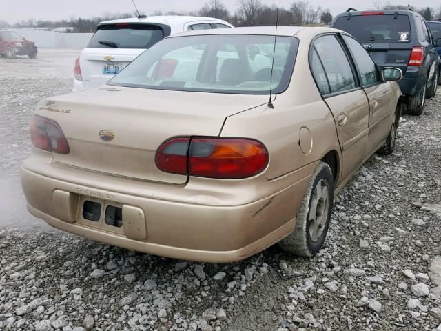 1G1NE52JX3M505317 - 2003 CHEVROLET MALIBU LS Qızıl foto 4