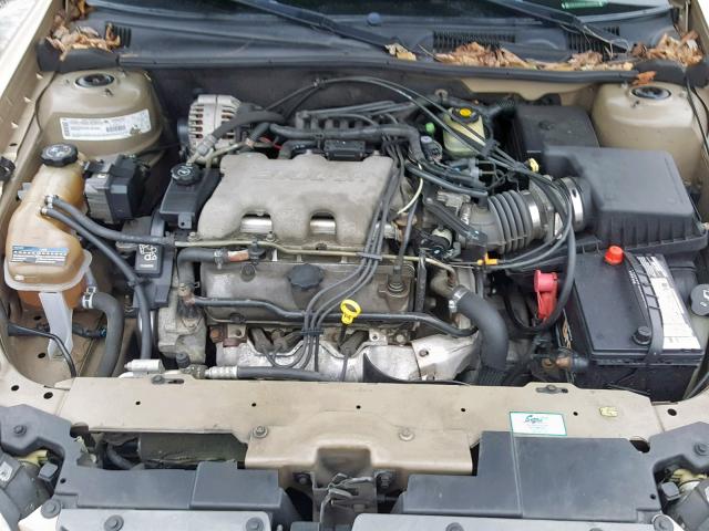 1G1NE52JX3M505317 - 2003 CHEVROLET MALIBU LS Qızıl foto 7