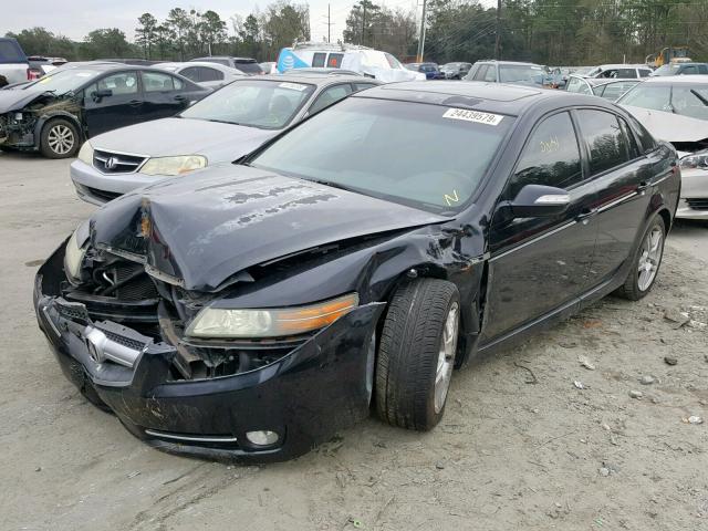 19UUA66218A010067 - 2008 ACURA TL BLACK photo 2