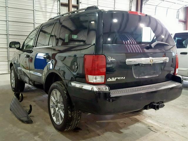 1A8HW58288F139413 - 2008 CHRYSLER ASPEN LIMI BLACK photo 3