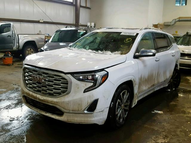 3GKALXEX2JL333495 - 2018 GMC TERRAIN DE WHITE photo 2