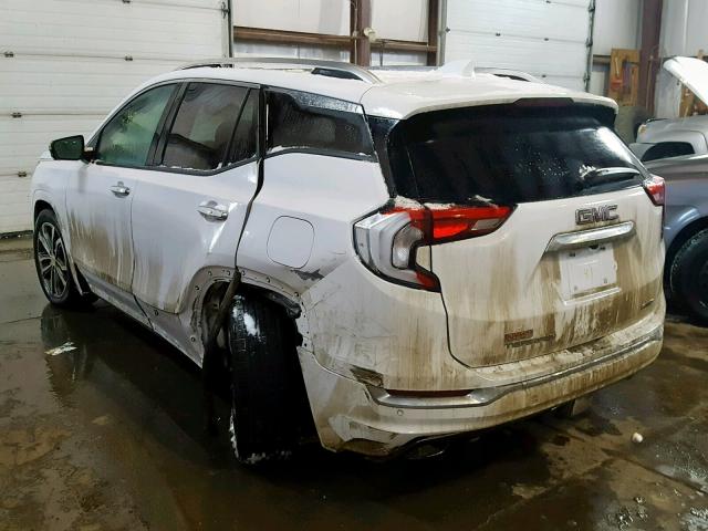 3GKALXEX2JL333495 - 2018 GMC TERRAIN DE WHITE photo 3