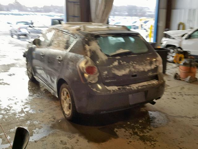 5Y2SM67029Z453938 - 2009 PONTIAC VIBE GRAY photo 3