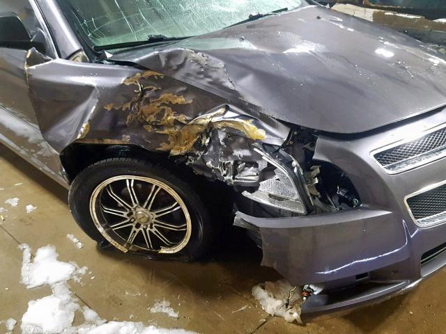1G1ZB5EB8A4115358 - 2010 CHEVROLET MALIBU LS Boz foto 9