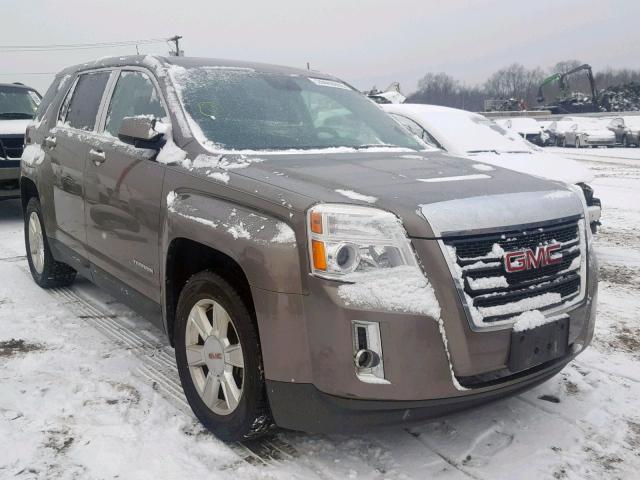 2GKALMEK6C6292377 - 2012 GMC TERRAIN SL BROWN photo 1