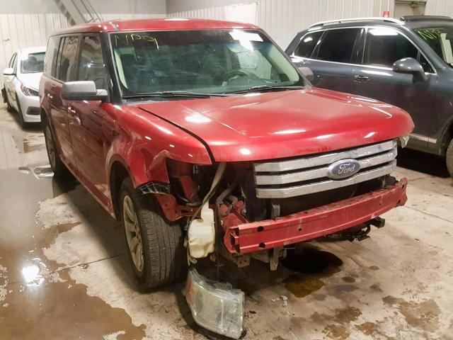 2FMDK51CX9BA37257 - 2009 FORD FLEX SE RED photo 1