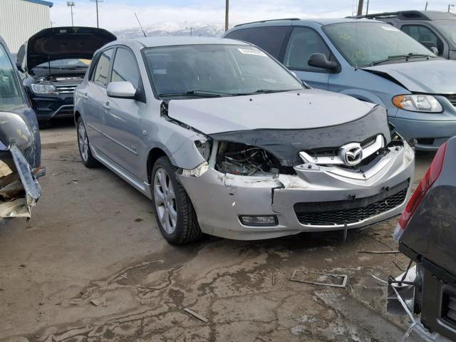 JM1BK343381820622 - 2008 MAZDA 3 HATCHBAC SILVER photo 1