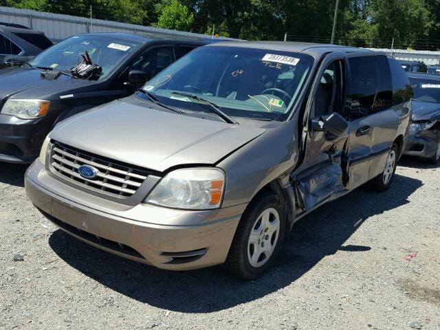 2FMZA50605BA26427 - 2005 FORD FREESTAR S TAN photo 2