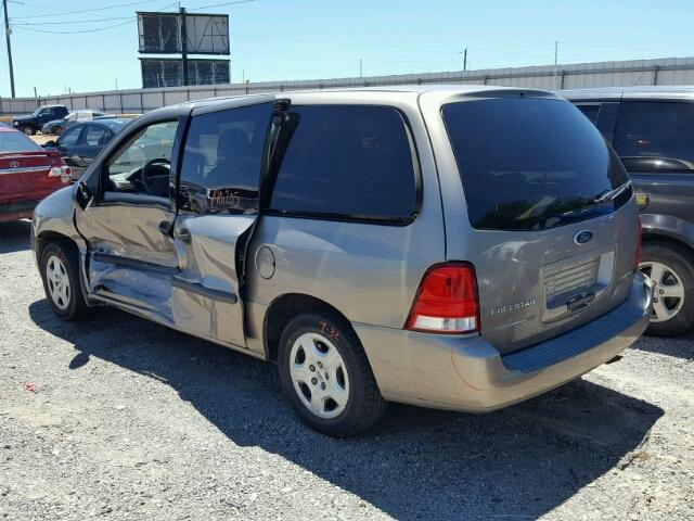 2FMZA50605BA26427 - 2005 FORD FREESTAR S TAN photo 3