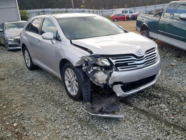 4T3ZA3BB3AU024858 - 2010 TOYOTA VENZA BASE SILVER photo 1