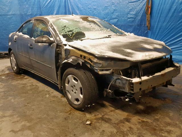 1G2ZF57B784242853 - 2008 PONTIAC G6 VALUE L GRAY photo 1