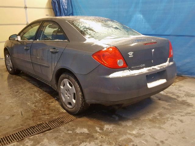 1G2ZF57B784242853 - 2008 PONTIAC G6 VALUE L GRAY photo 3