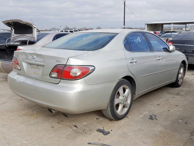 JTHBF30G120005585 - 2002 LEXUS ES 300 BEIGE photo 4