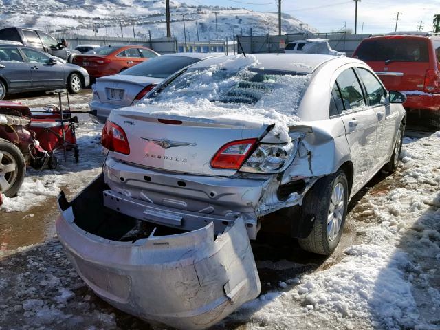 1C3CC4FB7AN197276 - 2010 CHRYSLER SEBRING TO SILVER photo 4