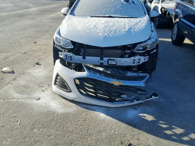 1G1BJ5SM4K7103444 - 2019 CHEVROLET CRUZE WHITE photo 9