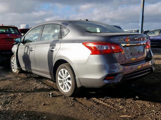 3N1AB7AP2GY294068 - 2016 NISSAN SENTRA S GRAY photo 3