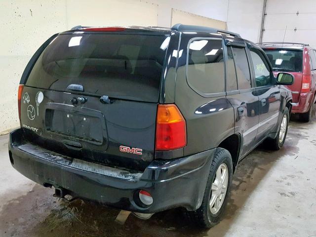 1GKDT13S482129620 - 2008 GMC ENVOY BLACK photo 4