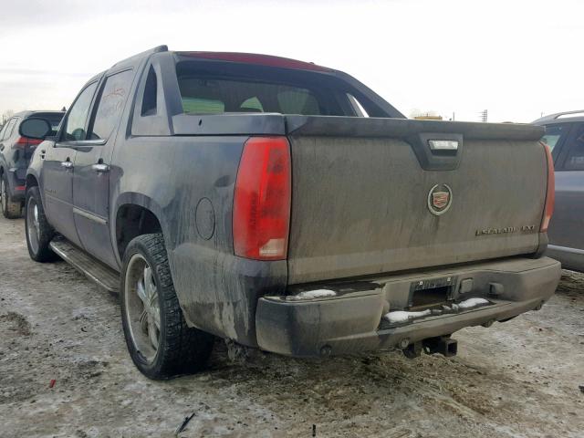 3GYFK62857G154262 - 2007 CADILLAC ESCALADE E BLACK photo 3