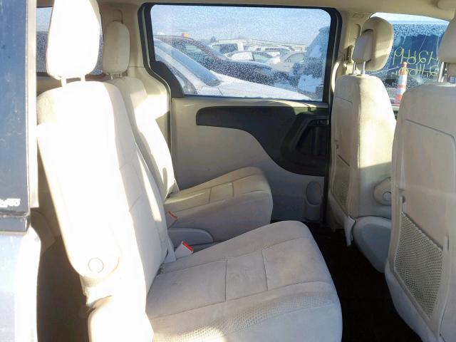 2C4RDGBG9DR759451 - 2013 DODGE GRAND CARA SILVER photo 6