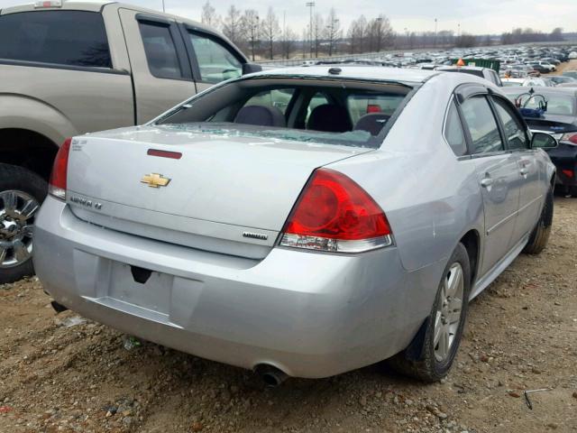 2G1WB5E39F1147413 - 2015 CHEVROLET IMPALA LIM SILVER photo 4