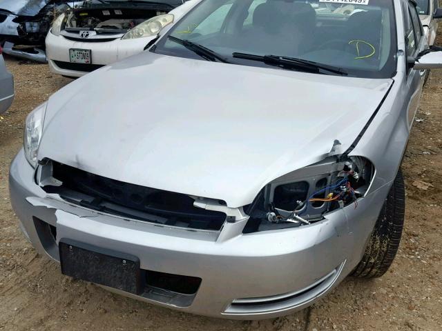 2G1WB5E39F1147413 - 2015 CHEVROLET IMPALA LIM SILVER photo 9