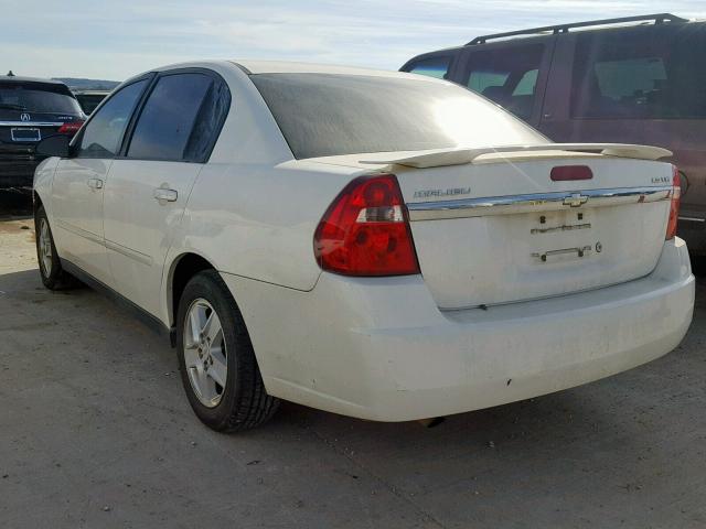1G1ZT52845F280002 - 2005 CHEVROLET MALIBU LS თეთრი ფოტო 3