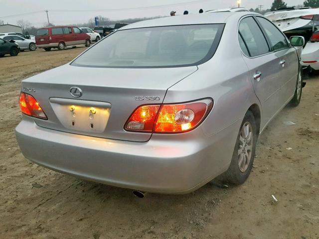 JTHBA30G640019984 - 2004 LEXUS ES 330 GRAY photo 4