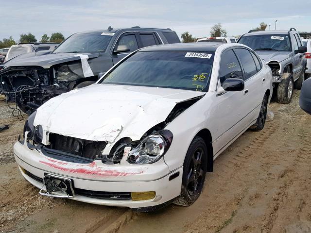 JT8BD68S0Y0112698 - 2000 LEXUS GS 300 WHITE photo 2