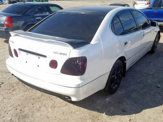 JT8BD68S0Y0112698 - 2000 LEXUS GS 300 WHITE photo 4