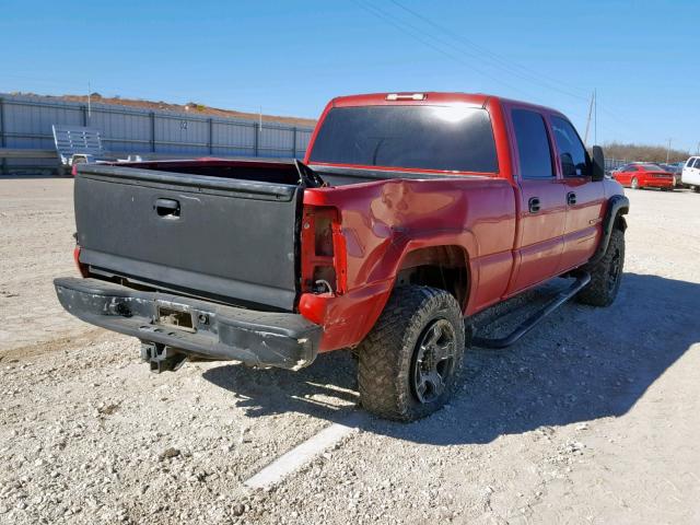 1GTHC23U01F108301 - 2001 GMC SIERRA C25 RED photo 4