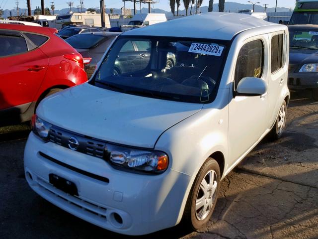 JN8AZ2KR9BT212211 - 2011 NISSAN CUBE BASE WHITE photo 2