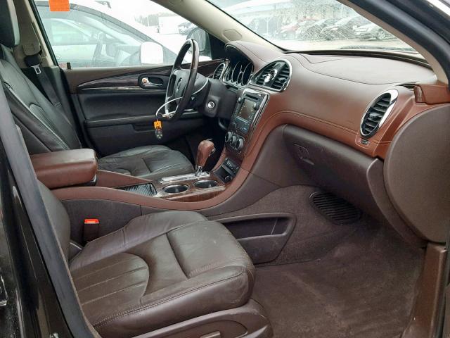 5GAKRCKD5EJ131590 - 2014 BUICK ENCLAVE BROWN photo 5