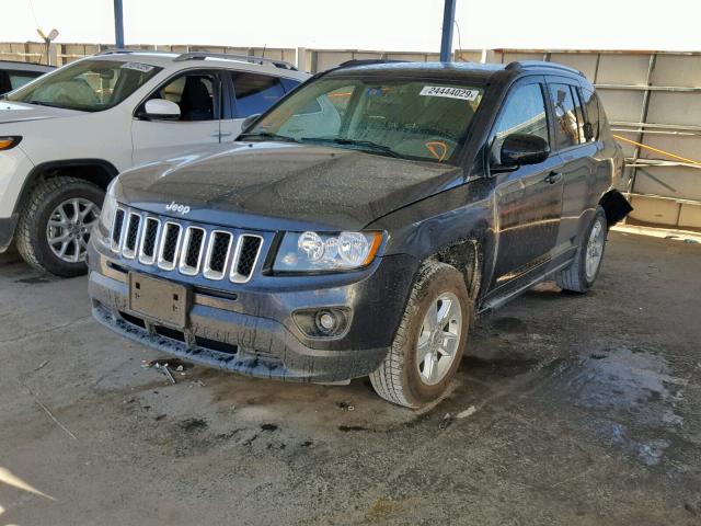 1C4NJCBA3ED789173 - 2014 JEEP COMPASS SP CHARCOAL photo 2