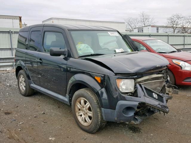 5J6YH27786L014465 - 2006 HONDA ELEMENT EX BLACK photo 1