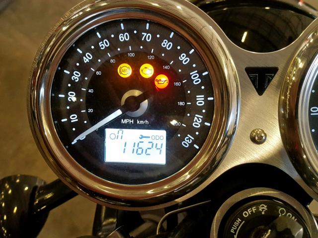 SMTD40HL1HT827392 - 2017 TRIUMPH MOTORCYCLE BONNEVILLE BLACK photo 7