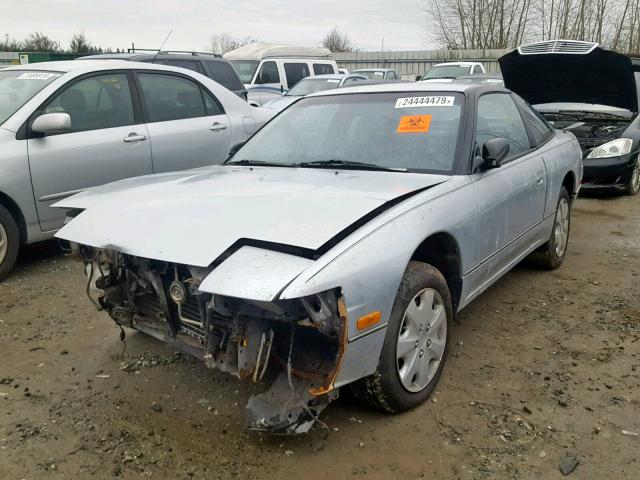 JN1HS36P2LW131809 - 1990 NISSAN 240SX SE SILVER photo 2