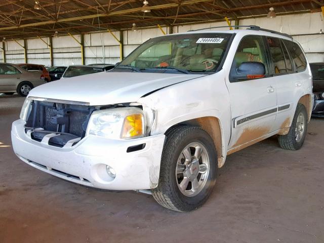 1GKDS13S232100502 - 2003 GMC ENVOY WHITE photo 2